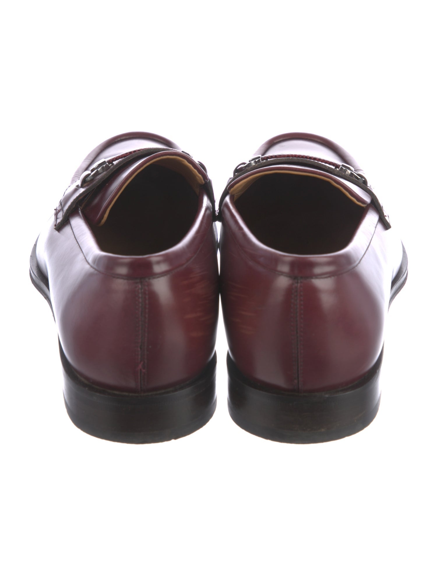 Ferragamo Leather Dress Loafers